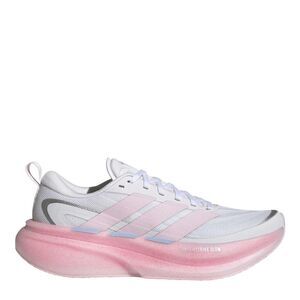 Adidas Womens/Ladies Supernova Glide Shoes / White/Pink